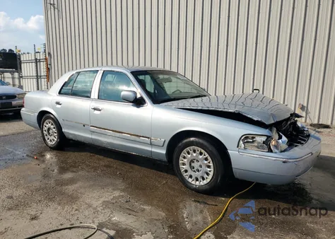 2004 Mercury Grand Marquis Gs из США, поврежденный, VIN 2MEFM74W84X607050